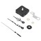 Simple Quartz Wall Clock Movement Kit Black With Hands Diy Repair Parts Tool